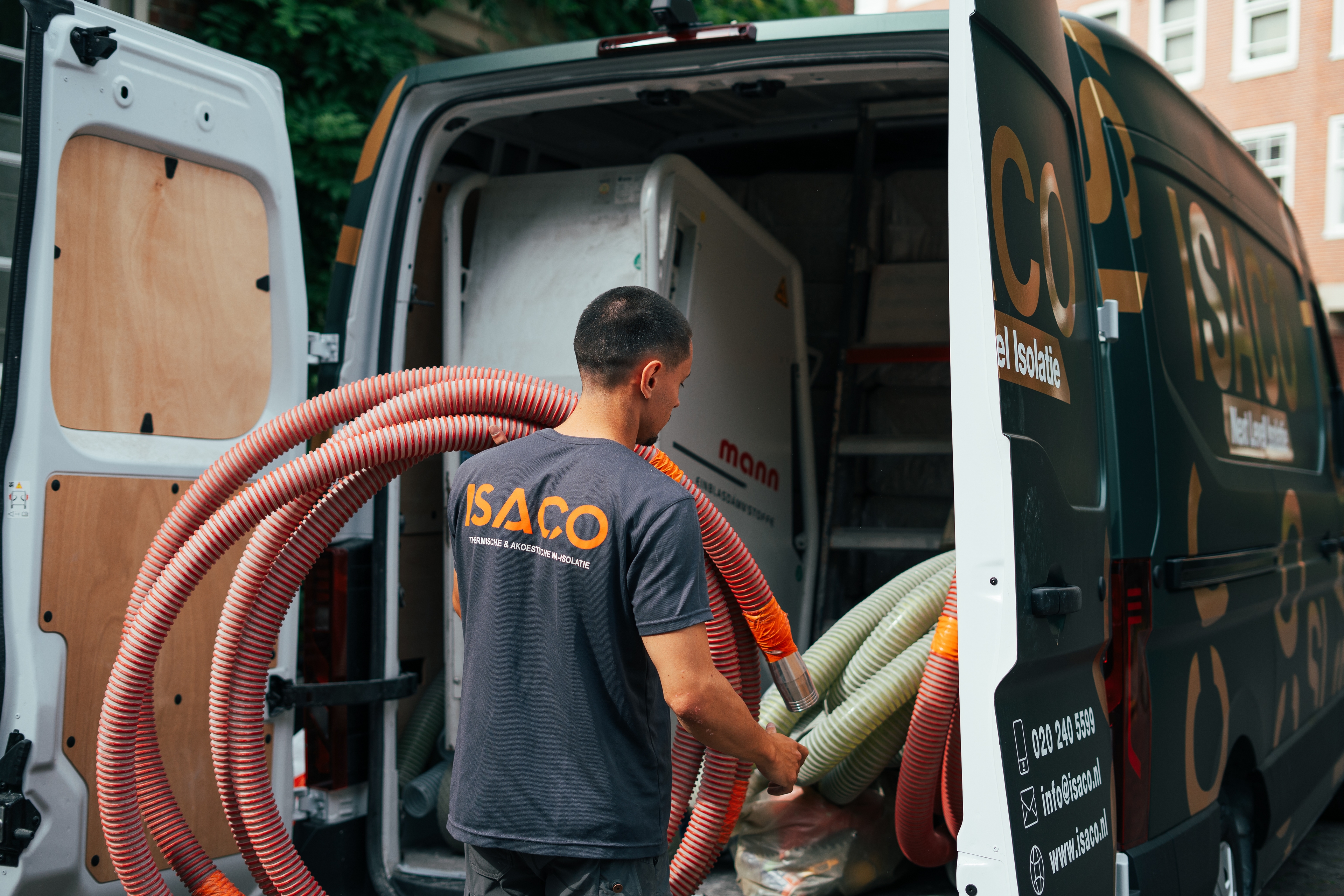 ISACO Cellulose isolatie