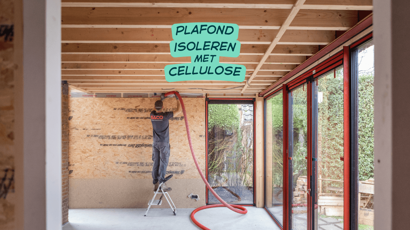 plafond isoleren met cellulose